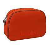 Benetton Turuncu Nano Kadın Geniş Kol Çantası BNT 1590