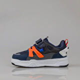 Trend Adımlar Lacivert Kaymaz Taban Çocuk Spor Ayakkabı