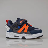 Trend Adımlar Lacivert Kaymaz Taban Çocuk Spor Ayakkabı