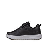 Pepino Siyah-Beyaz Ultra Hafif Düz Unisex Çocuk Sneaker