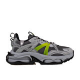 M2S Gri Kalın Taban Enjeksiyon Erkek Spor Ayakkabı