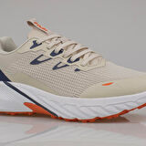 M2S Bej Esnek Taban Erkek Kaymaz Spor Ayakkabı