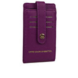 Benetton Mürdüm Kadın Sofline Deri Kartlık BNT 1249