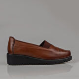 M2S Taba Hakiki Deri Ortopedik Anne Ayakkabısı