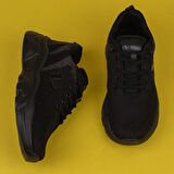 M2S Siyah Adel Kadın Ultra Esnek Hafif Sneaker