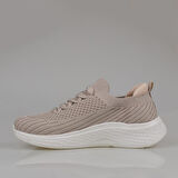 M2S Bej Sally Ultra Hafif Kadın Günlük Sneaker