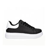 M2S Siyah-Beyaz Qun Unisex Sneaker