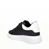 M2S Siyah-Beyaz Qun Unisex Sneaker