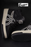 Tayger Siyah Uzun Boğaz Unisex Sneaker