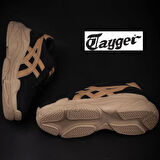 Tayger Siyah Kalın Taban Kadın Sneaker