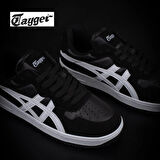 Tayger Siyah Unisex Kaymaz Tabanlı Sneaker