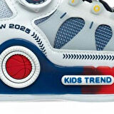 Trend Adımlar Mavi Erkek Çocuk Ultra Hafif Yarım Boğaz Sneaker