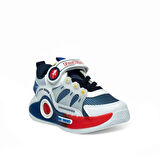 Trend Adımlar Mavi Erkek Çocuk Ultra Hafif Yarım Boğaz Sneaker