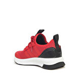 Trend Adımlar Kırmızı Unisex Patik Lastikli Çocuk Spor Ayakkab