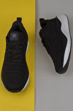 M2S Siyah Fly Erkek Hafif Dokuma Sneaker