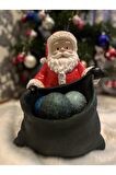 Yılbaşı Özel Noel Baba 2'li Dekoratif Biblo