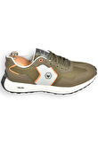DeepSEA Erkek Yeşil Bağcıklı Ortopedik Yüksek Taban Spor Ayakkabı Sneaker 2509974