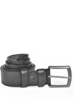 DeepSEA Erkek Siyah %100 Hakiki Deri Kot Kemeri 4 cm Orjinal Deri Spor Kemer 2402621