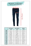 DeepSEA Erkek Antrasit Jeans Skinny Fit Likralı Taşlanmış Kot Pantolon 2508184