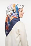 Levidor Lacivert Trend Twill Eşarp