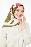 Levidor Haki Trend Twill Eşarp