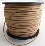 Nubuk Deri İp Açık Vizon No:7