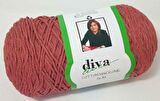Diva pamuk makrome tarçın (ince)
