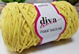 Diva Pamuk Makrome Sarı (Kalın)