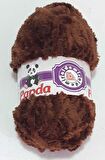 Panda ipi (koyu kahve renk)
