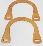 Bambu görünümlü plastik çanta sapı