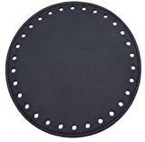 Lacivert renk 16 cm  yuvarlak taban plaka