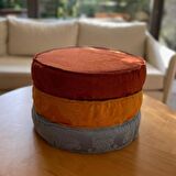 Renkli Damask Desen Dekoratif Meditasyon Kırlent 