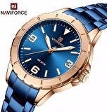 NAVİFORCE LACİVERT ROSEGOLD SPOR VE ŞIK KULLANIMA UYGUN KADIN KOL SAATİ