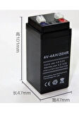 4Volt 4Amper Akü Terazi ve Işıldak Aküsü
