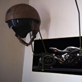 Motosiklet Kask Askısı, Motor Kask Askısı, Kask Askılığı AGUSTAX2V2