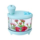 Pazariz Dekoratif Lamba 460ML Oda Hava Nemlendirici Buhar Makinesi Koku Giderici