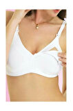Imer 2236 Penye Emzirme Sütyen Cream