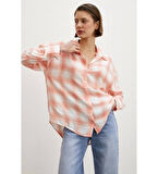 Ekoseli Oversize Gömlek