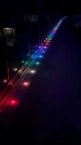 Forlife Kumandalı Sese Duyarlı Meteor Yağmuru Şeridi Akan Fonksiyonlu Rgb Şerit led Işık