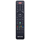 LCD LED KUMANDA MORIO ONVO SABA NORDMENDE MORİO SMART TV TUŞLU OV50F351/OV50F352/OV55F350/OV32151/OV32152 ORJİNAL