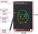 Tablet Yazı Çizim Tableti Resim Çizme Not Alma Tahtası Dijital LCD Ekranlı 8.5 Inç Tablet