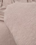Pembe Ekru Diagonal Desenli Jakarlı İnterlok Kumaş Yumuşacık Esnek Hırkalık & Kazaklık En: 140cm