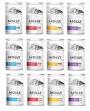 Molly 4 Çeşit Karma Kedi Konservesi 400 Gr. X 12 Adet