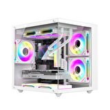 Xaser Cube X230 Ryzen 7 7800X3D 32GB DDR5 Ram 1TB M.2 NVMe SSD 16GB RTX5060 Ti Sıvı Soğutmalı Masaüstü Oyuncu Bilgisayarı