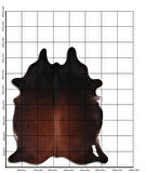 Hakiki Deri Dana Postu Karışık Kahve 190 x 230 cm - 34605