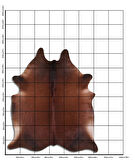 Hakiki Deri Dana Postu Karışık Kahve 180 x 210 cm - 65259