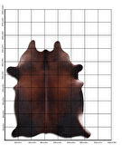 Hakiki Deri Dana Postu Karışık Kahve 190 x 210 cm - 35514