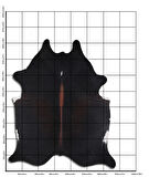 Hakiki Deri Dana Postu Karışık Kahve 200 x 240 cm - 64215