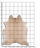 Hakiki Deri Dana Postu Bej 200 x 230 cm - 103635