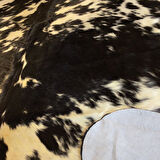 HAKİKİ DERİ DANA POSTU SİYAH - BEYAZ 180 x 215 - 0701000074